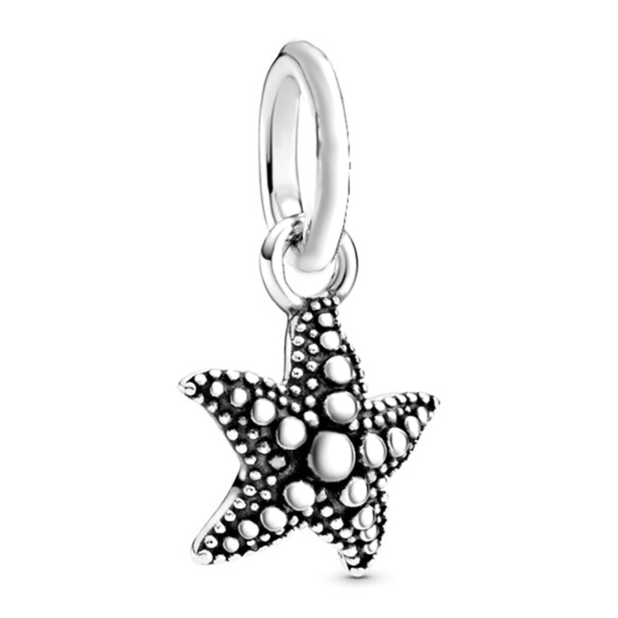 Hạt Trang Trí Vòng Đeo Tay Màu Bạc Họa Tiết Động Vật Hoạt Hình Dễ Thương Diy