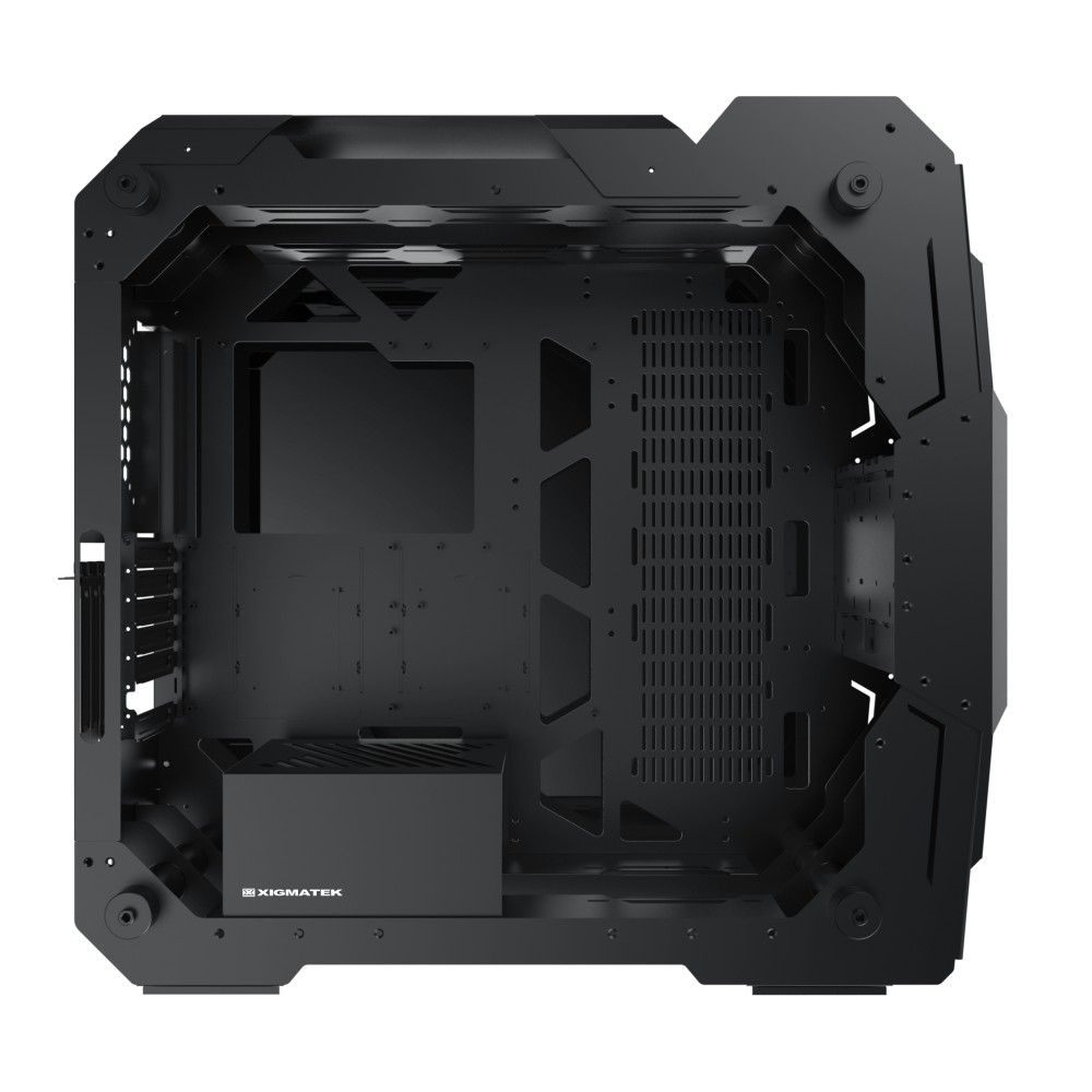 XIGMATEK X7 BLACK (EN46218) - PREMIUM GAMING E-ATX - Case to như cái thuyền, vỏ to nhất thế giới