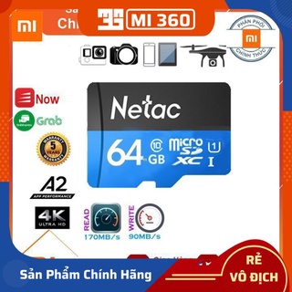 [Chính Hãng] Thẻ nhớ micro sd Netac 64GB U1 Class10