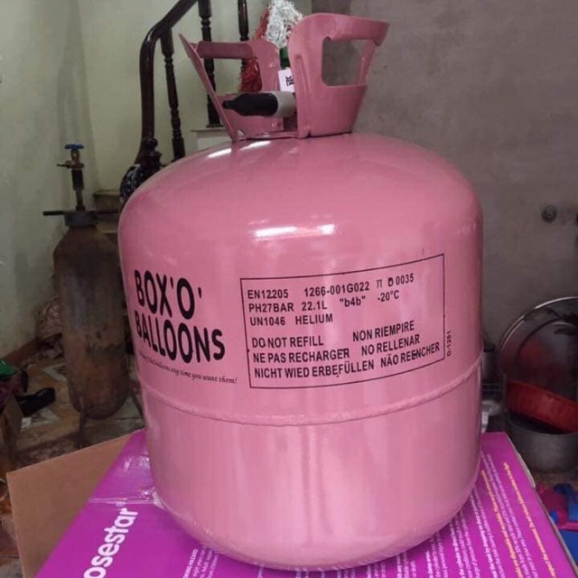 Bán Bình Heli Giá 799k loại 22 lít