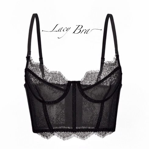 [Tặng Quà Dây Buộc Tóc] Bralette Ren Mỏng Phong Cách Cổ Điển Không Đệm Có Gọng Nâng Ngực Gợi Cảm Lacy Bra - AL32 | BigBuy360 - bigbuy360.vn