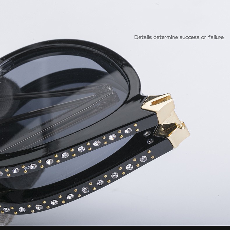 Kính Mát Gấp Gọn Đính Đá Thời Trang Cho Nam Nữ Yjz0 | BigBuy360 - bigbuy360.vn