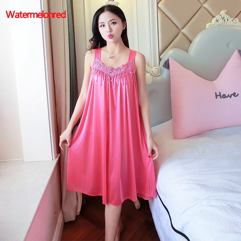 Đầm ngủ phi bóng dây sát nách thiết kế quyến rũ cho phái nữ | BigBuy360 - bigbuy360.vn