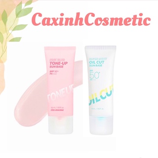 Kem chống nắng i'm meme pink blur tone up sun base spf 50+/ pa++++