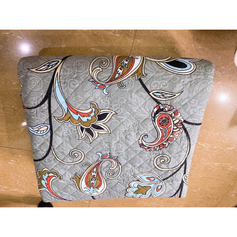 GIÁ CỰC SỐC: CHĂN ĐIỆN VẢI HOA COTTON HÀN QUỐC CAO CẤP 1m35 x 1m8