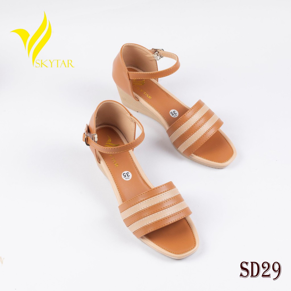 Skytar-giày sandal đế xuồng 5cm SD29