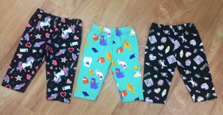 Legging lửng bé gái Gap size 1,2,10t
