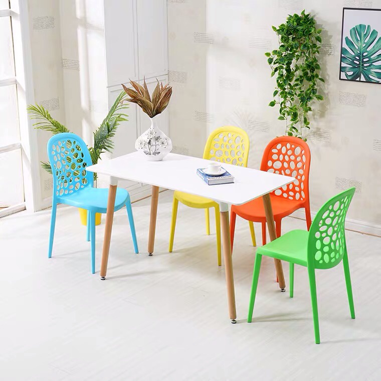 Ghế nhựa cafe, văn phòng, ghế ăn, đúc nguyên khối giá tốt S3010