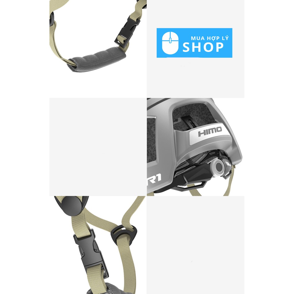 Mũ Nón Bảo Hiểm Xiaomi Youpin HIMO R1 Đi Xe Máy Xe Đạp, An Toàn Nhẹ Nhàng Và Thoáng Khí