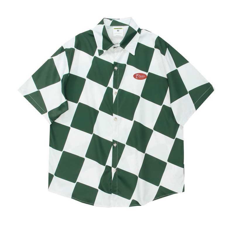 Áo Sơmi Caro Streetwear Lụa