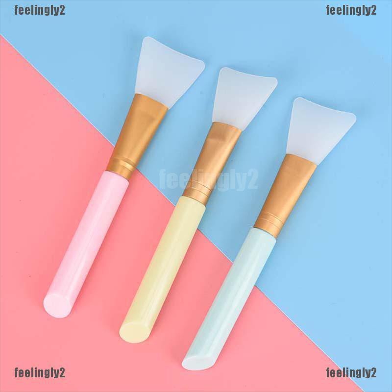 Bàn Chải silicone Cán Dài 14cm Tiện Lợi