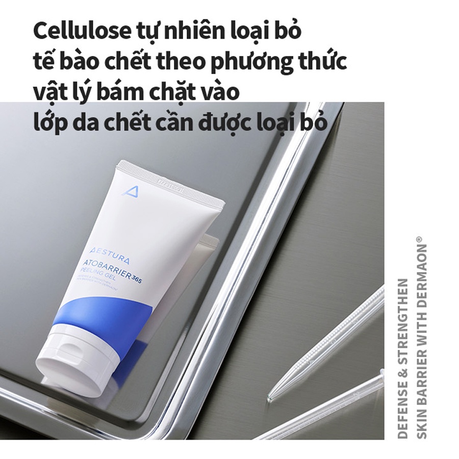 Gel Tẩy Tế Bào Chết Dưỡng Da Mềm Mại Aestura Atobarrier365 Peeling Gel 150ml GomiMall