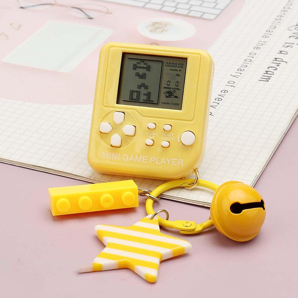 DARNELL Móc Khóa Gắn Máy Chơi Game Cầm Tay Giải Tỏa Căng Thẳng