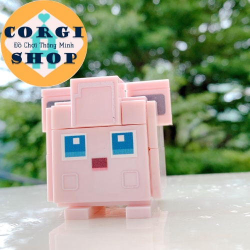 Lego Pokemon Dễ Thương, Combo 8 Mẫu Pokemon, Đồ Chơi Mô Hình Trưng Bày, Chất Liệu Nhựa ABS