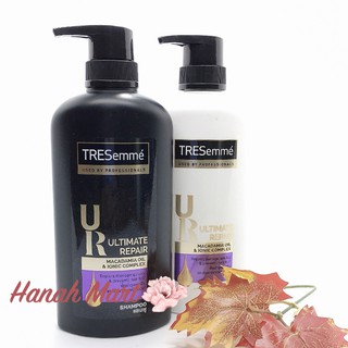 Combo dầu gội xả Tresemmé Ultimate Repair Thái Lan 450ml