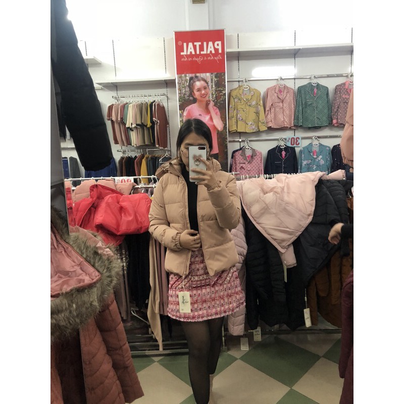 Áo phao siêu nhẹ nữ ngắn áo phao bigsize siêu ấm A146