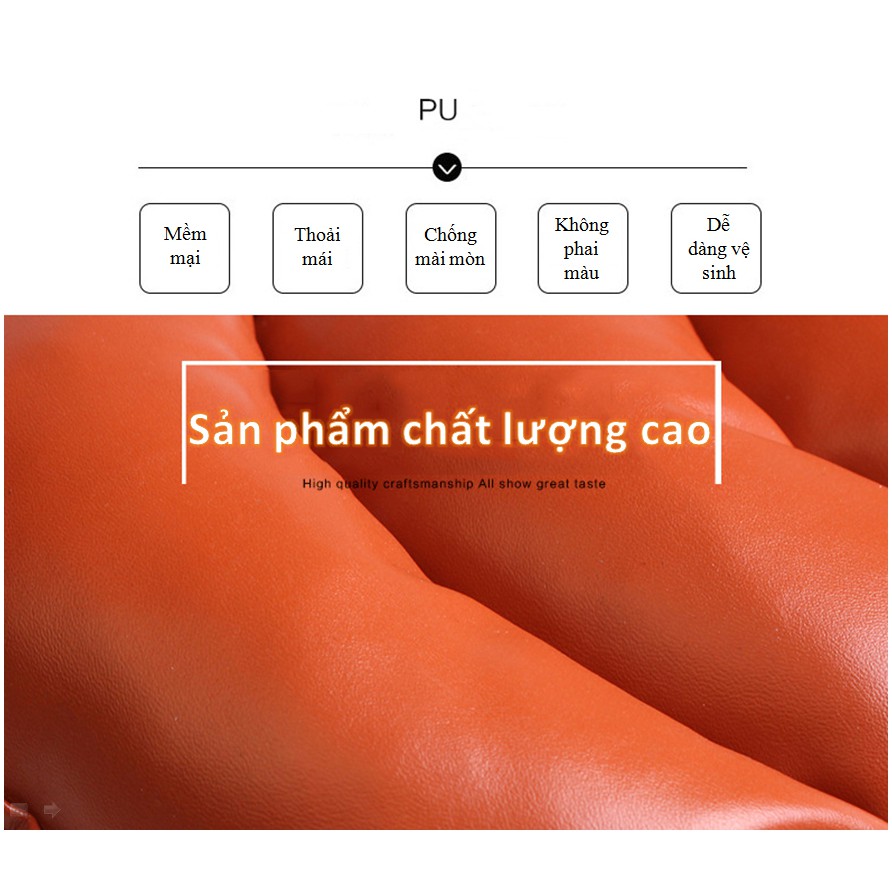 Gối đệm da đỡ cánh tay trên ô tô mềm mại đàn hồi không thấm nước đồng hành cùng bạn trên mọi nẻo đường