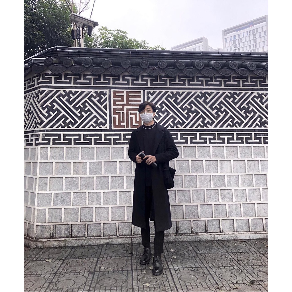 Giày Derby Nam TARMOR Da Thật Màu Đen Mũi Tròn Derby Shoes In Black Leather