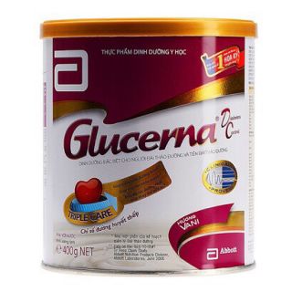 Sữa bột Glucerna 400g hsd 12/2022