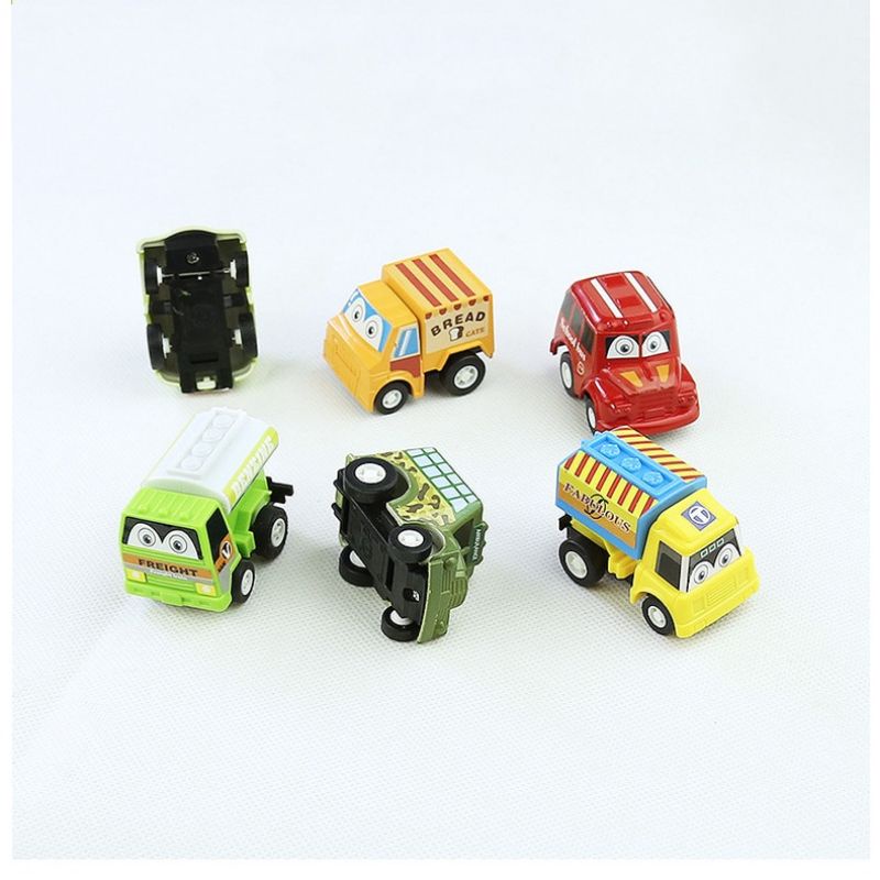 Bộ 6 ô tô vặn cót mini cho bé trai, bé gái thích mê | bộ sưu tập ô tô | Đồ chơi giáo dục Bảo An