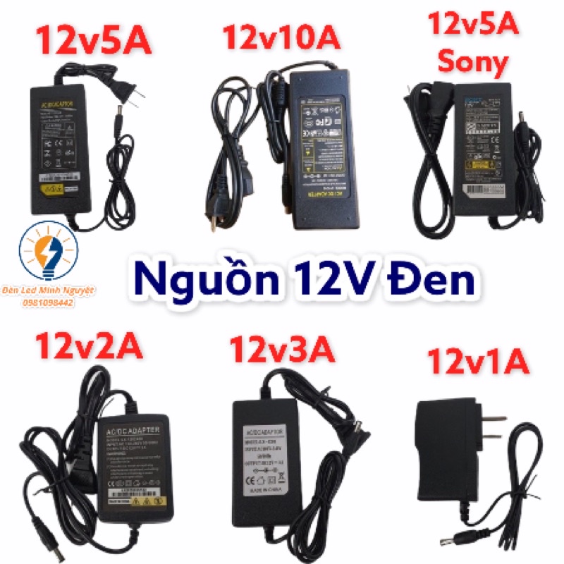 Bộ đổi nguồn (adaptor)12v :1A-----2A-----3A---5A---5A sony