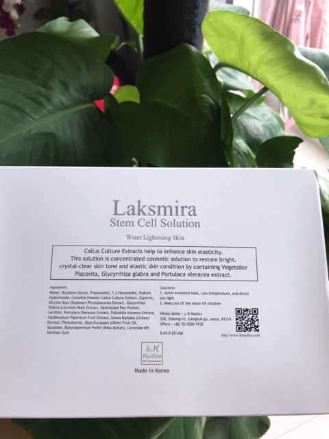 Tế Bào Gốc Laskmira