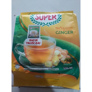 Trà gừng hòa tan super 400g( 20gx 20 gói