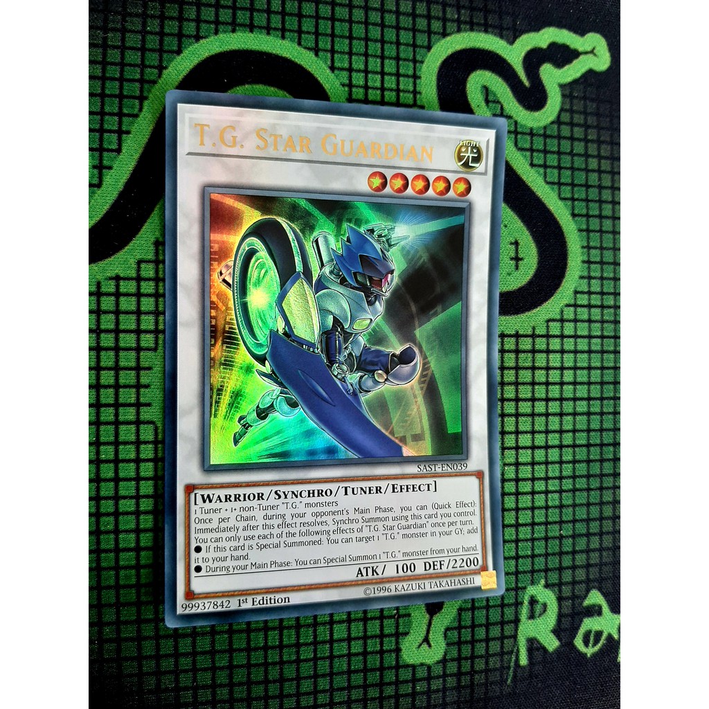 THẺ BÀI YUGIOH Monster T.G. Star Guardian - SAST-EN039 - Ultra Rare