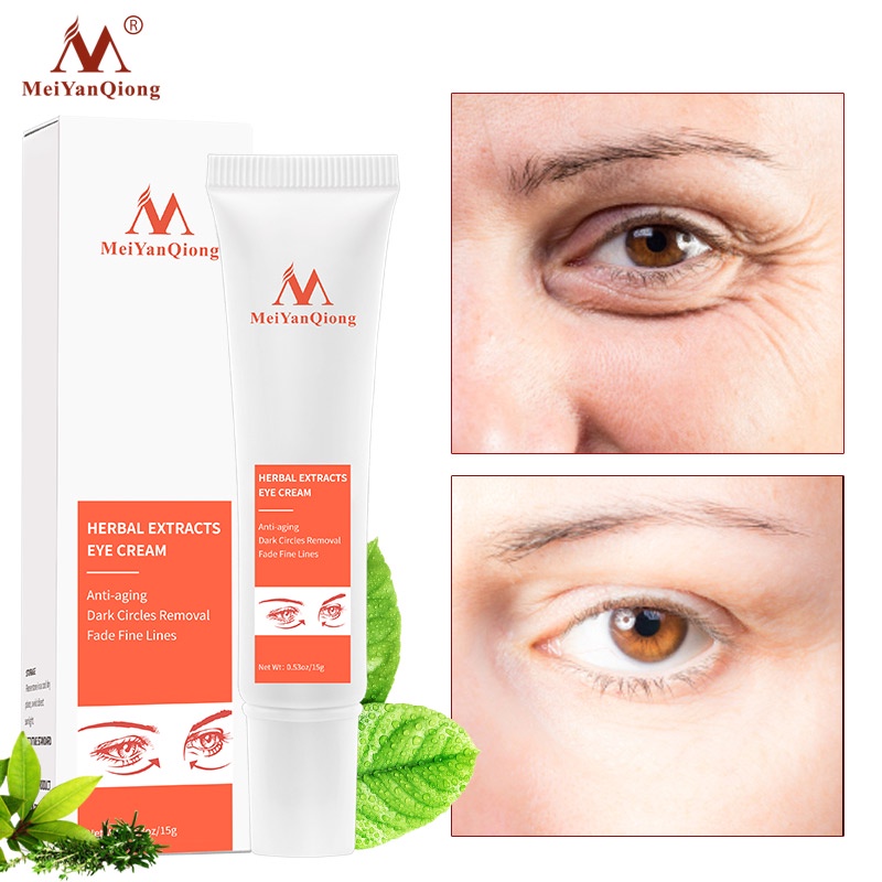 Meiyanqiong Herbal Probiotic Eye Cream Chống nhăn da phục hồi 5 miếng 15g