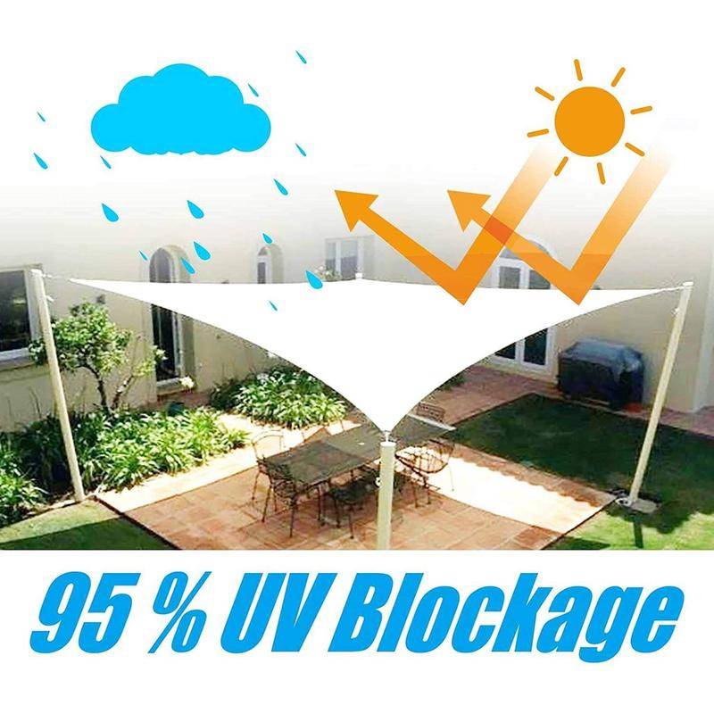 Tấm Bạt Che Nắng Ngoài Trời 3x3.5m Hình Chữ Nhật 420D Bằng Vải Oxford Chống Thấm Nước