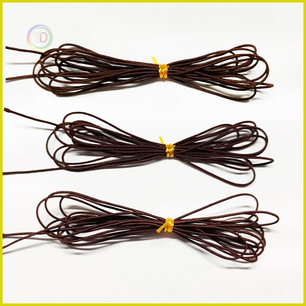 Dây dù lõi chun co giãn để xâu hạt gỗ hạt phong thủy, Dây xâu các loại hạt charm làm vòng handmade - TD1 store