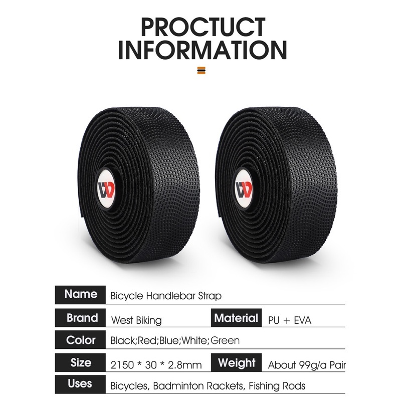Tay Lái Xe Đạp Bằng pu Chống Trượt Tiện Dụng