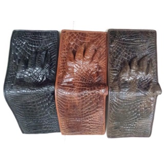 Ví nam tay cá sấu thật