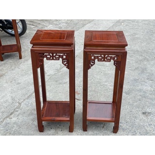Đôn vuông gỗ lim cao 80 mặt vuông 30cm