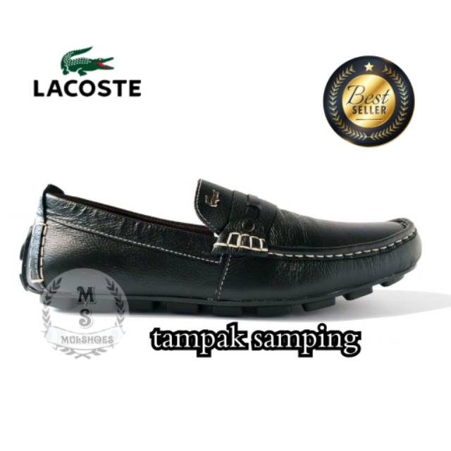 Giày da bò Lacoste SLIP ON chính hãng UK 39-40-41-42-43-44