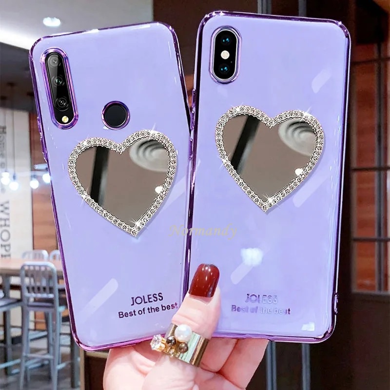 Ốp Điện Thoại TPU Dẻo Tráng Gương 6D Kèm Gương Trang Điểm Cho OPPO Reno8 Z 8 Pro Reno 8 8Z 7 7Z 7Pro 6Z 6 Z Pro 5G 4G