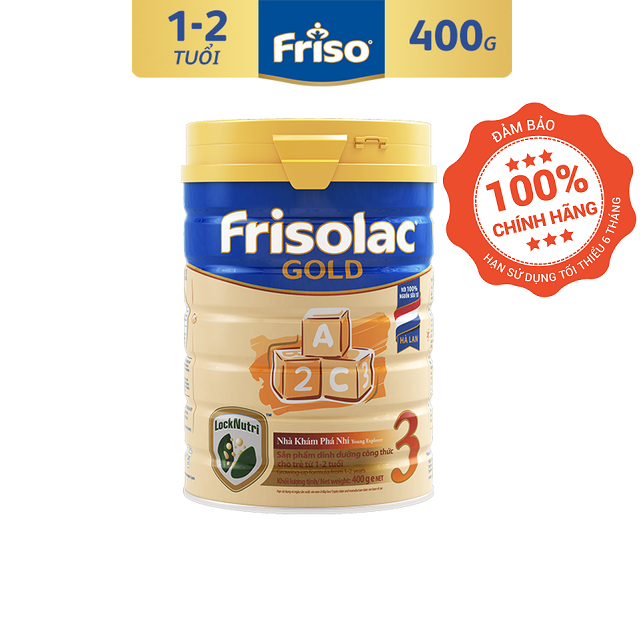 Sữa Bột Frisolac Gold 3 400g