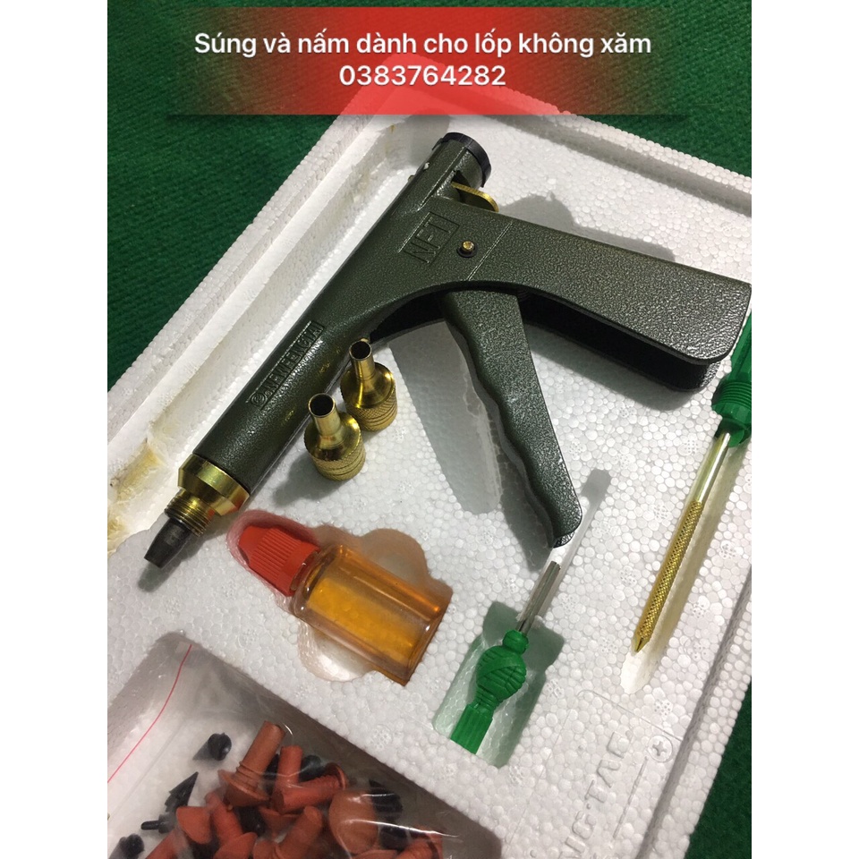 Súng Vá lốp Xe Không Săm - Súng Vá Nấm