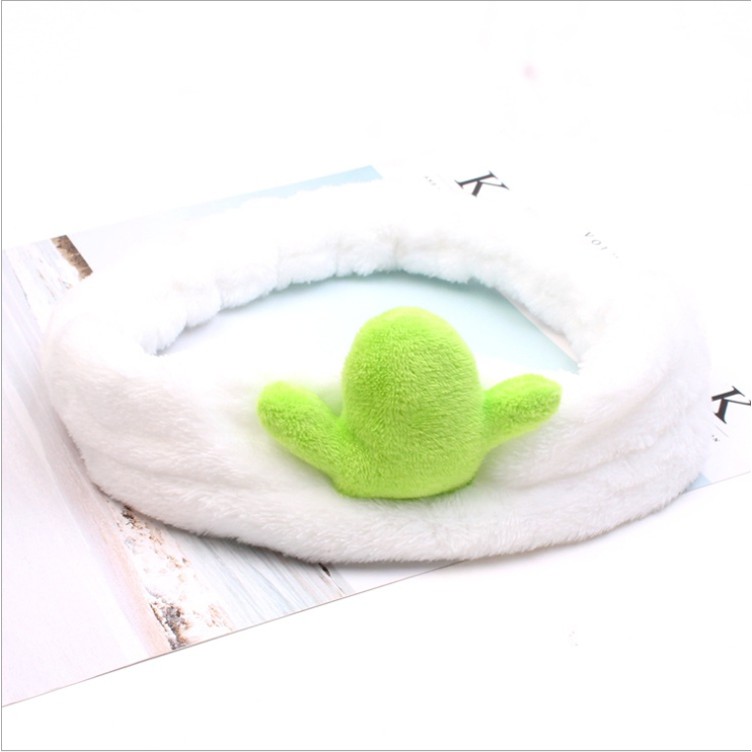 XiaoboACC Dây Buộc Tóc Hình Cây Xương Rồng Đáng Yêu