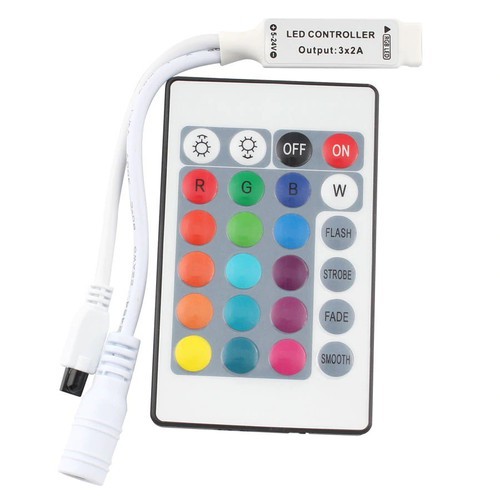 COMBO Dây đèn LED RGB 5050 5m cảm biến nhạc đổi màu trang trí quay TikTok , phủ silicon chống nước IP65