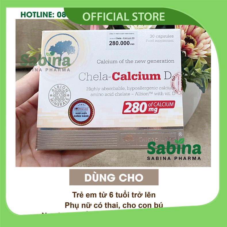 Chela-Calcium D3 – Canxi cho bà bầu, bổ sung canxi và vitamin D3 cho mẹ mang t