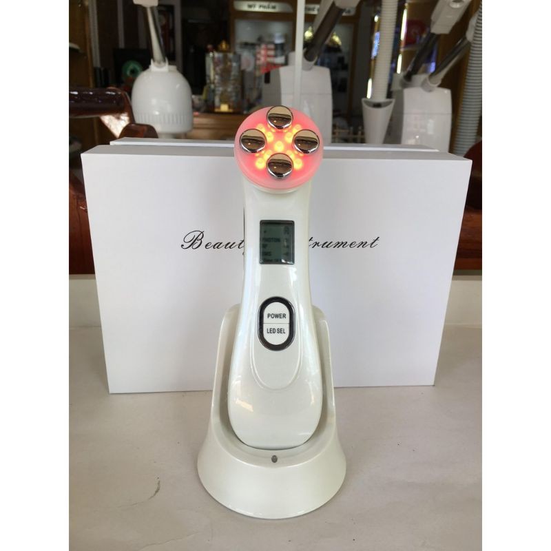 Máy Massage Da Mặt Tích Hợp Đèn Led Cao Cấp RF&EMS BEAUTY INSTRUMENT