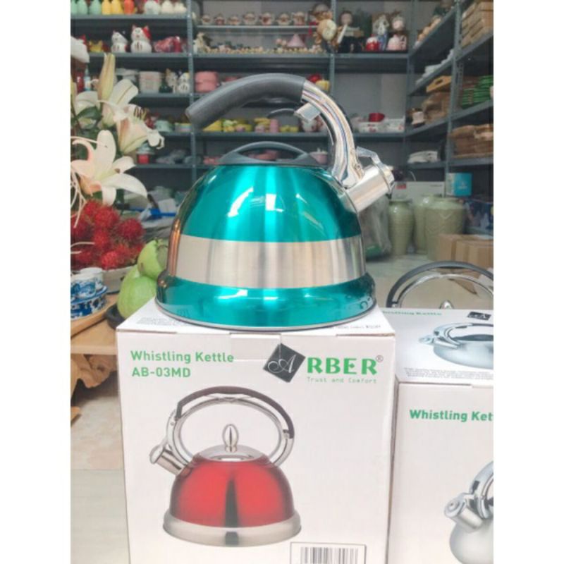 Ấm đun từ cao cấp ARBER 3 Lít INOX 304