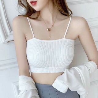 Áo bra len tăm cotton siêu mát (chat với shop trước khi đặt)
