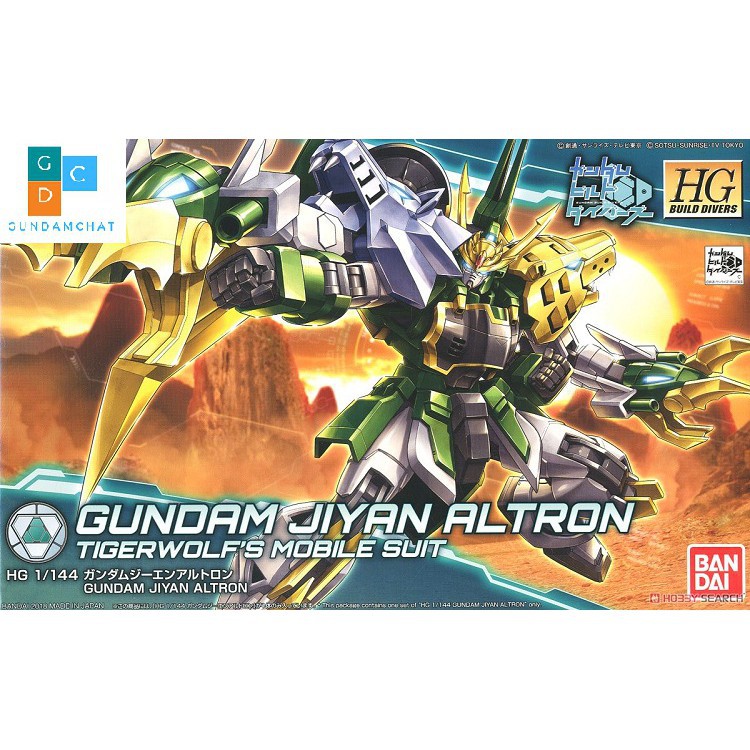Mô hình lắp ráp bandai HGBD 1/144 Gundam JiYan Altron - Mô hình GDC