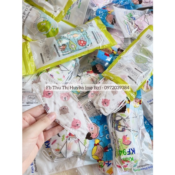 Khẩu trang KF94 cho bé 6m-3y