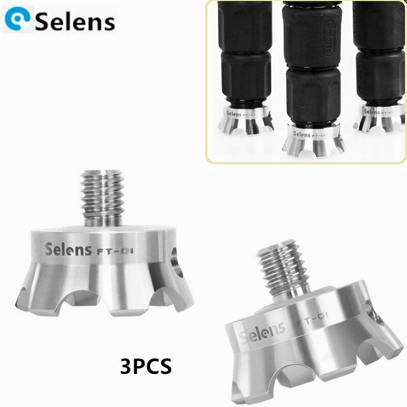 Bộ 3 cái giá đỡ Selens FT-01 bằng kim loại cho Gitzo RRS BENRO SIRUI