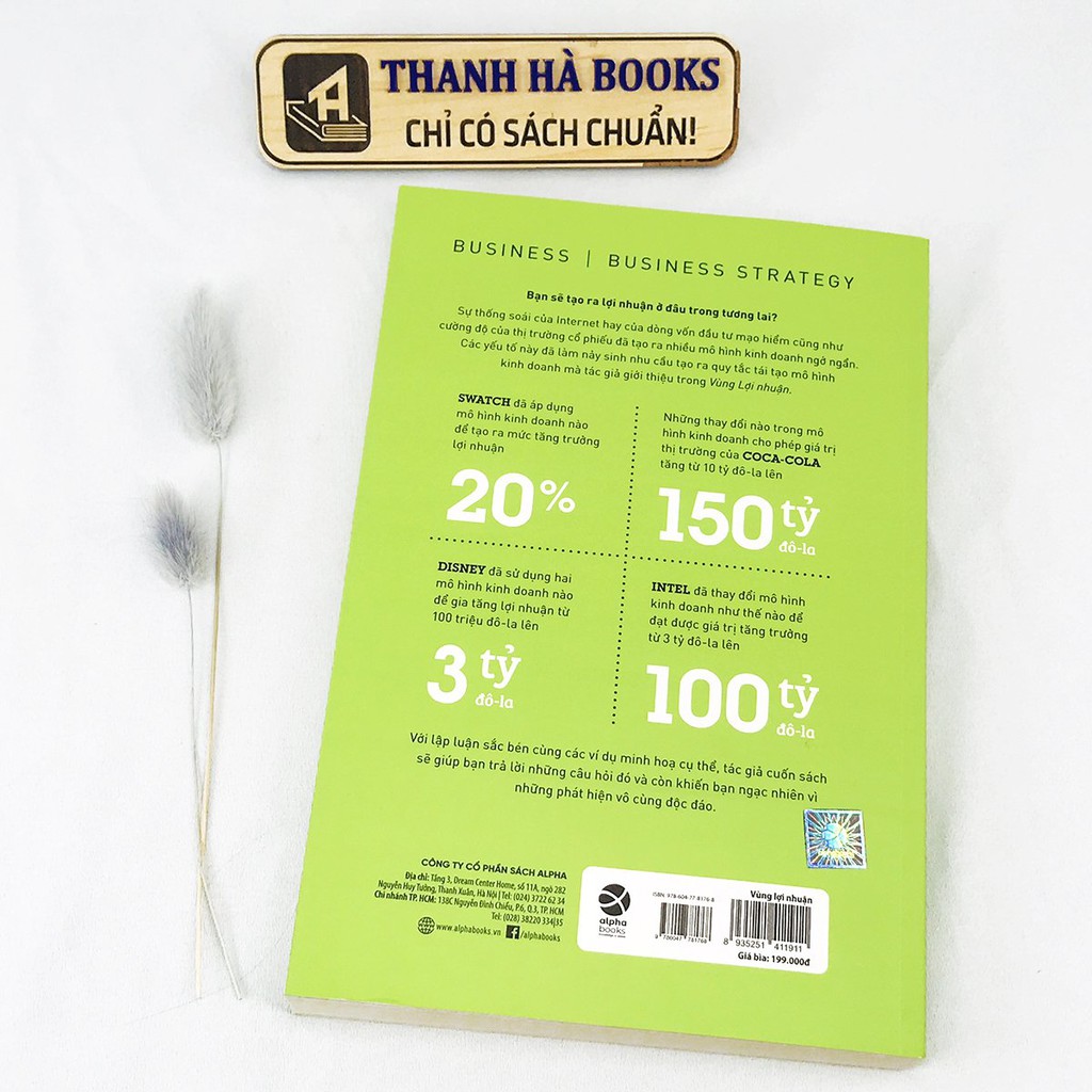 Sách - Vùng Lợi Nhuận - Làm Thế Nào Để Xác Định Được Vùng Lợi Nhuận Trong Chiến Lược Kinh Doanh? - Thanh Hà Books