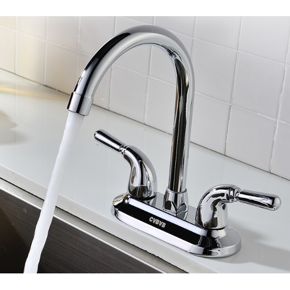 Vòi Lavabo hợp kim dùng cho lavabo 2 lỗ MS3 | BigBuy360 - bigbuy360.vn