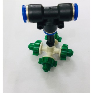T nối nhanh cho dây 8mm